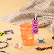 【士道 龍聖】ピンクグレープフルーツソーダ(はじけるチョコ添え)　　税込990円