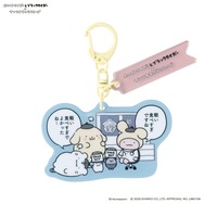 チャーム付きアクリルキーホルダー　3種　各825円2個セットミニ巾着　1,430円