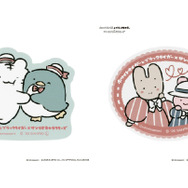 スマホに貼れるサイズのステッカー　12種　各330円