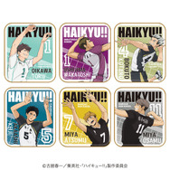 キャラタブ缶ハイキュー!!（6種セット）イラスト一覧