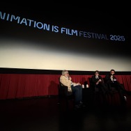 映画『果てしなきスカーレット』LAプレミアオフィシャルスチール 上映後Q&A