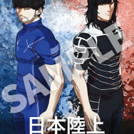 劇場アニメ『ひゃくえむ。』入業者プレゼント第6弾【劇中大会ビジュアルポストカード（小宮＆財津）】