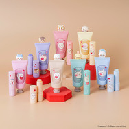 「Lovisia ちいかわマスコットハンドクリーム」「Lovisia ちいかわリップクリーム ハートシリーズ」