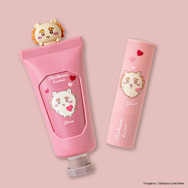 「Lovisia ちいかわマスコットハンドクリーム」「Lovisia ちいかわリップクリーム ハートシリーズ」