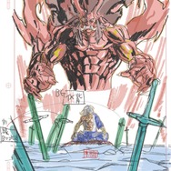 「MAPPA×リネージュ2」ポスターB　ラフ画像