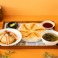 オークジェネラルのしっかり味付け餃子定食 【あんかけヴェノムタランチュラチャーハン】 税込1,890円