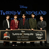 「『ディズニー ツイステッドワンダーランド ザ アニメーション』ワールドプレミア 開宴ティーパーティー!」の様子