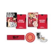 Happyくじ「ハイキュー!!」K賞ステッカー＆カードセット（C）古舘春一／集英社・「ハイキュー!!」製作委員会