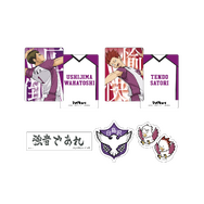 Happyくじ「ハイキュー!!」K賞ステッカー＆カードセット（C）古舘春一／集英社・「ハイキュー!!」製作委員会