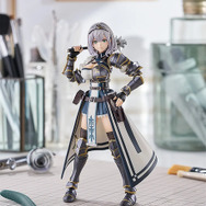 ホロライブ・白銀ノエルがフル可動プラモ化！素敵な笑顔パーツ、牛丼や団員さんなどオプションで様々なシチュエーションを表現