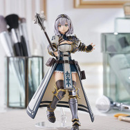 ホロライブ・白銀ノエルがフル可動プラモ化！素敵な笑顔パーツ、牛丼や団員さんなどオプションで様々なシチュエーションを表現