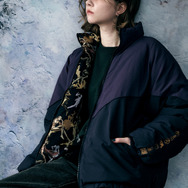 黄金の風 モチーフ｜リバーシブルブルゾン