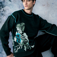 父さん｜ウォッシャブルジャカードニット