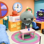 展覧会『教育番組 もっと！げんじつポップアップ』の様子