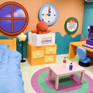 展覧会『教育番組 もっと！げんじつポップアップ』の様子