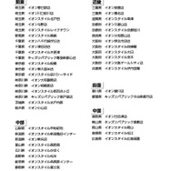 イオン限定『呪術廻戦』オリジナルグッズ 取り扱い店舗一覧