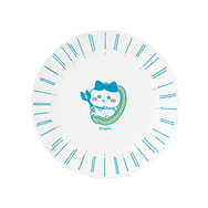 ハチワレのピーマン肉詰め皿