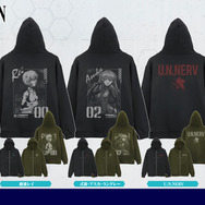 COSPA「EVANGELIONジップパーカー」（C）カラー