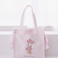 Maison de FLEUR Disney Collection「Mickey ＆ Minnie」Minnie Mouse/リボントートバックﾞ（C）Disney
