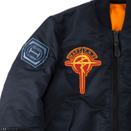 「STRICT-G × ALPHA INDUSTRY 『機動戦士ガンダム 閃光のハサウェイ キルケーの魔女』MA-1」