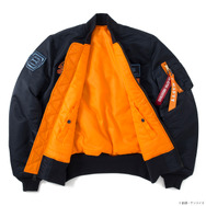 「STRICT-G × ALPHA INDUSTRY 『機動戦士ガンダム 閃光のハサウェイ キルケーの魔女』MA-1」