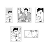 Kodoku No Gourmet Sticker（five-piece set）