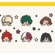 「僕のヒーローアカデミア 第2回 雄英高校オープンスクール」メッシュ刺繍ポーチ（C）堀越耕平／集英社・僕のヒーローアカデミア製作委員会（C）Bandai Namco Experience Inc.