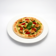 「僕のヒーローアカデミア 第2回 雄英高校オープンスクール」緑谷の“勝つ”乗せバジルピザ（C）堀越耕平／集英社・僕のヒーローアカデミア製作委員会（C）Bandai Namco Experience Inc.