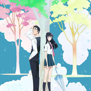 『恋は雨上がりのように』新規キービジュアル(C)眉月じゅん・小学館／アニメ「恋雨」製作委員会