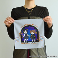 映画『鬼太郎誕生 ゲゲゲの謎』×石黒亜矢子コラボグッズ「ハンドタオル（鬼太郎とねこ娘）」使用イメージ（C）映画「鬼太郎誕生ゲゲゲの謎」製作委員会