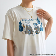 映画『鬼太郎誕生 ゲゲゲの謎』×石黒亜矢子コラボグッズ「クルーネックTシャツ（鬼太郎の父と水木）」使用イメージ（C）映画「鬼太郎誕生ゲゲゲの謎」製作委員会