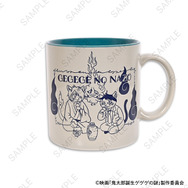 映画『鬼太郎誕生 ゲゲゲの謎』×石黒亜矢子コラボグッズ「たっぷりマグカップ（鬼太郎の父と水木）」（C）映画「鬼太郎誕生ゲゲゲの謎」製作委員会