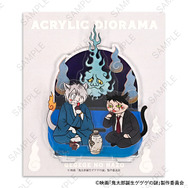 映画『鬼太郎誕生 ゲゲゲの謎』×石黒亜矢子コラボグッズ「アクリルスタンド（鬼太郎の父と水木）」（C）映画「鬼太郎誕生ゲゲゲの謎」製作委員会