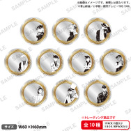 名探偵コナン　トレーディングミラーステッカー ブラウスタイル Reカラーver.