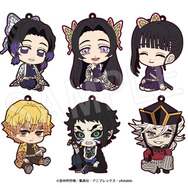 ぺたん娘ラバーストラップ　無限城編 第一章ver.　TypeB（全6種）