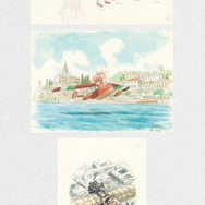 紅の豚の新聞記事 紅の豚」なぜポルコの飛行艇は赤いのか？ 未発表15点イラストも完全