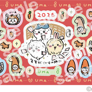 ちいかわ 年賀はがき3枚セット おまけシールつき