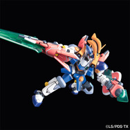 ダンボール戦機W」大型LBX“LBXシグマオービス”が予約受付中 ポージング