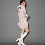 マイメロディスウェットミニワンピース