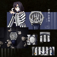 『鬼滅の刃』S-MEISTER 機械式時計 伊黒小芭内モデル