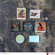 AIR TWOKYO『ゴジラVSデストロイア』グッズコレクション「ステッカーセット」TM ＆（C）TOHO CO.,LTD.