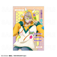 TVアニメ『WIND BREAKER』「でびデコパーカー」トレーディングブロマイド【兎耳山 丁子】（C）にいさとる・講談社／WIND BREAKER Project