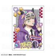 TVアニメ『WIND BREAKER』「でびデコパーカー」トレーディングアクリルカード【梶 蓮】（C）にいさとる・講談社／WIND BREAKER Project