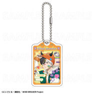 TVアニメ『WIND BREAKER』「でびデコパーカー」アクリルキーホルダー【桜 遥】（C）にいさとる・講談社／WIND BREAKER Project