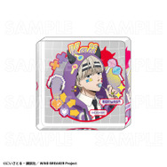 TVアニメ『WIND BREAKER』「でびデコパーカー」ミニアクリルブロック【梶 蓮】（C）にいさとる・講談社／WIND BREAKER Project