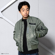 STRICT-G.ARMS『機動戦士ガンダム 逆襲のシャア』MA-1ジャケット着用イメージ