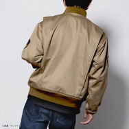 STRICT-G.ARMS『機動戦士ガンダム』TANKERS JACKET ZEON FORCES着用イメージ