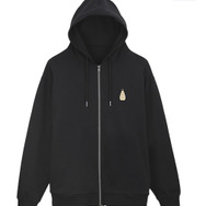 TVアニメ『銀魂』トッシーの「働いたら負けだと思っている。」ジップパーカー　BLACK（C）空知英秋／集英社・テレビ東京・電通・BNP・アニプレックス