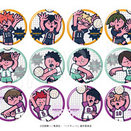 ■トレーディングマット缶バッジ　JF2026(A)（全12種）販売価格：1個 550円(税込)／1SET[12個入]6,600円(税込)