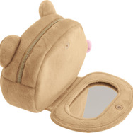 サンエックス「Makeup Rilakkuma ミラー付ぬいぐるみポーチ」リラックマ（C）2025 SAN-X CO., LTD. ALL RIGHTS RESERVED.